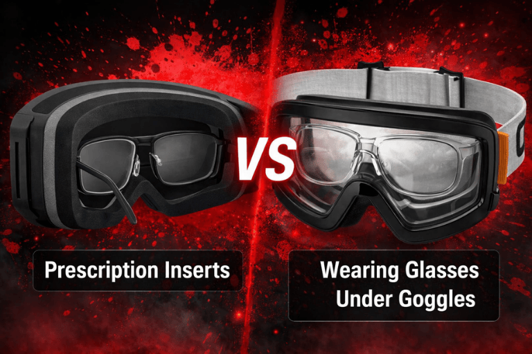 OTG Goggles vs Prescription Inserts – Which Is Better?
